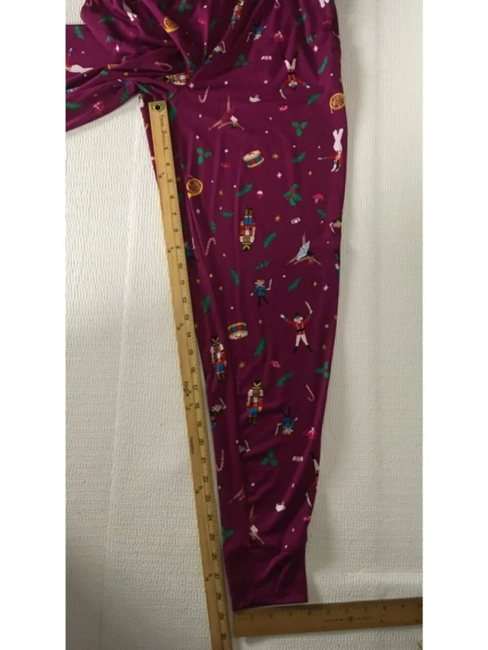 Joyspun Pajama Set Size S Purple Nutcracker Theme Holidays Its That Time Of Year